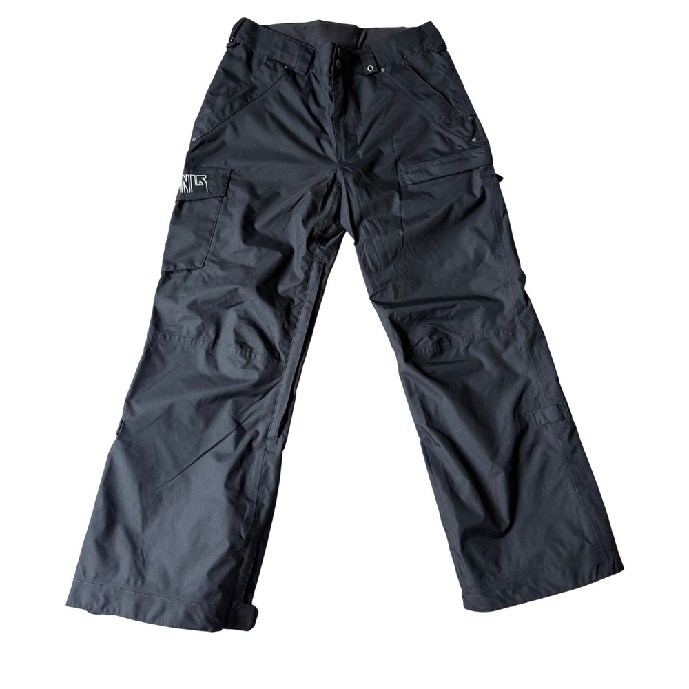 Burton Mens Snowboard Pants Dryride Insulated Ski Black Medium